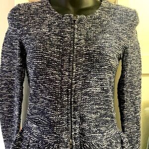 Tweed Jacket Navy S